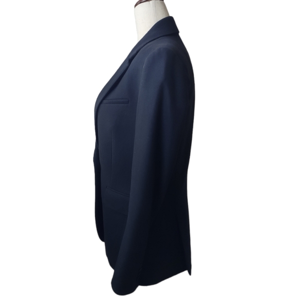 Veronica Beard 2 the "Classic Dickey Jacket" wool navy blue core - Picture 6 of 13